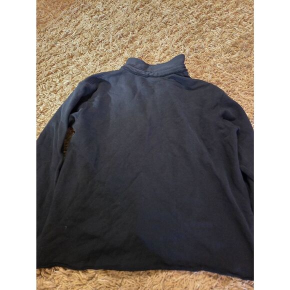 Frank&Eileen Patrick Popover Henley triple fleece in Black sz XL - Picture 5 of 6